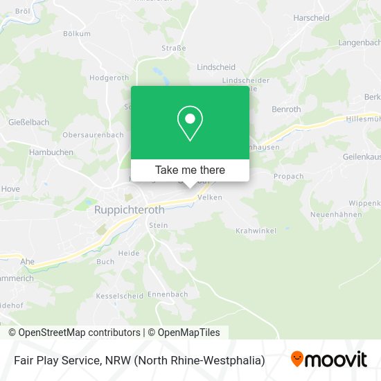 Карта Fair Play Service