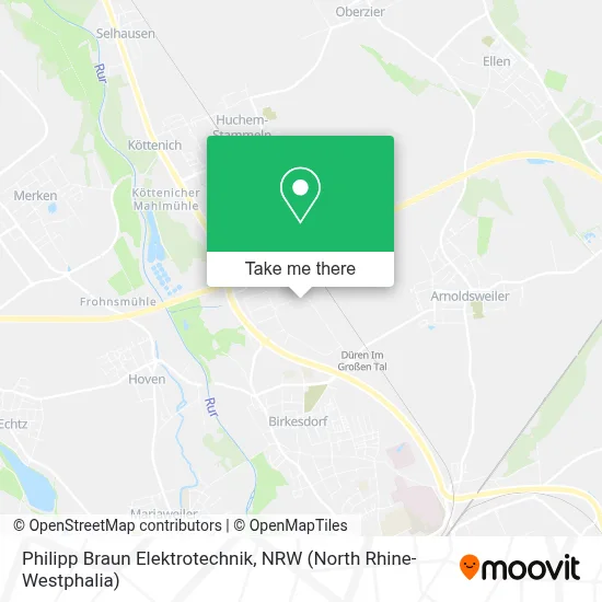 Philipp Braun Elektrotechnik map