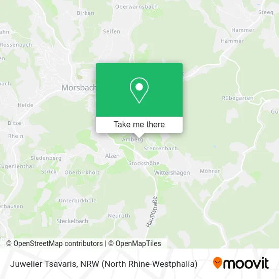 Карта Juwelier Tsavaris