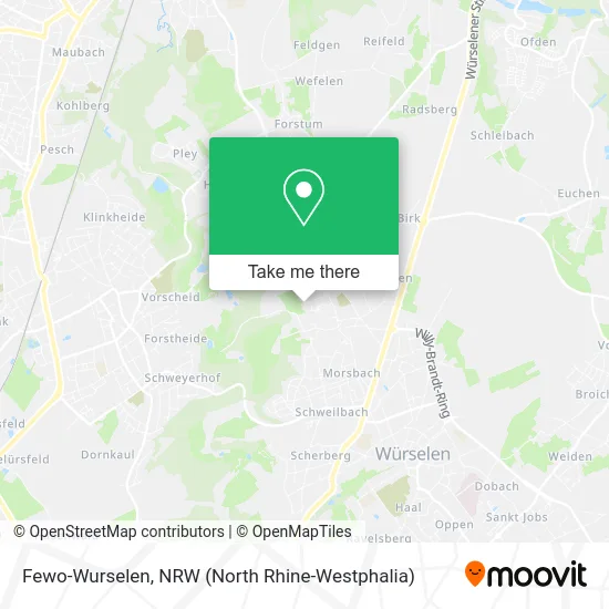 Карта Fewo-Wurselen