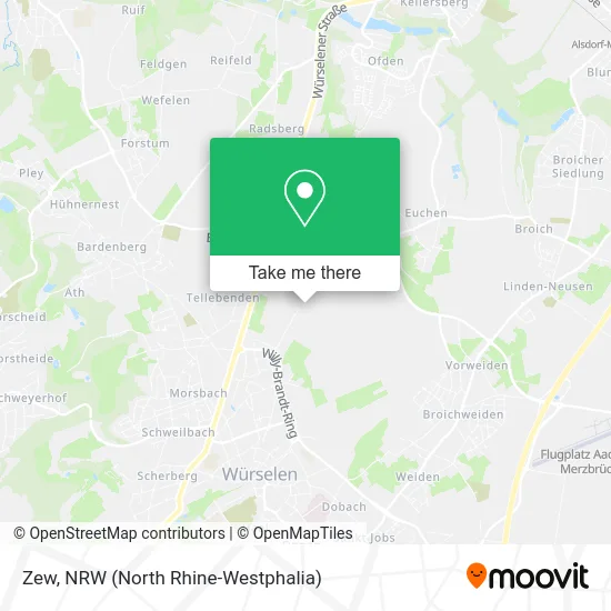 Карта Zew
