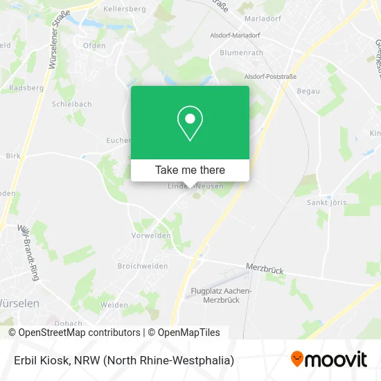 Карта Erbil Kiosk