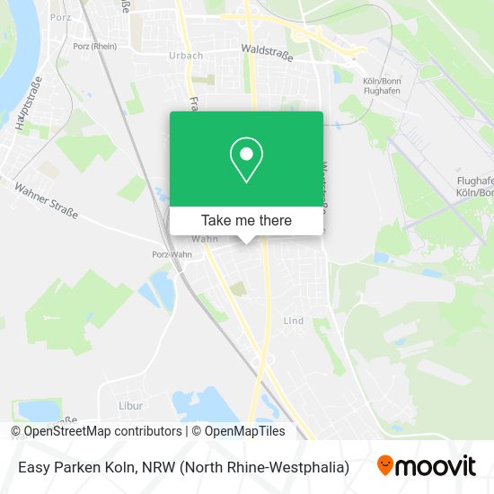 Карта Easy Parken Koln