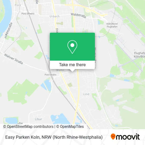 Карта Easy Parken Koln