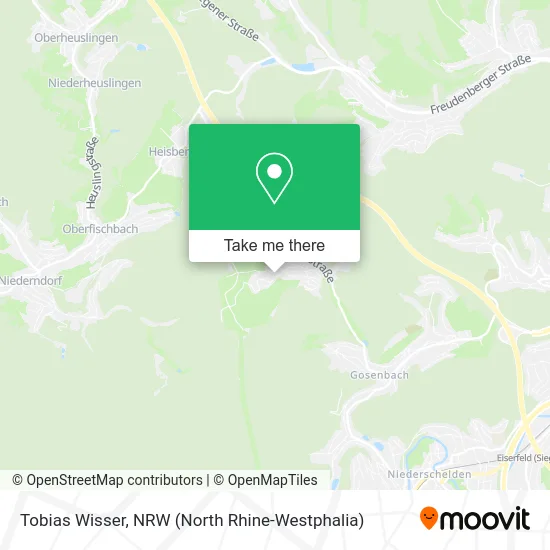 Карта Tobias Wisser