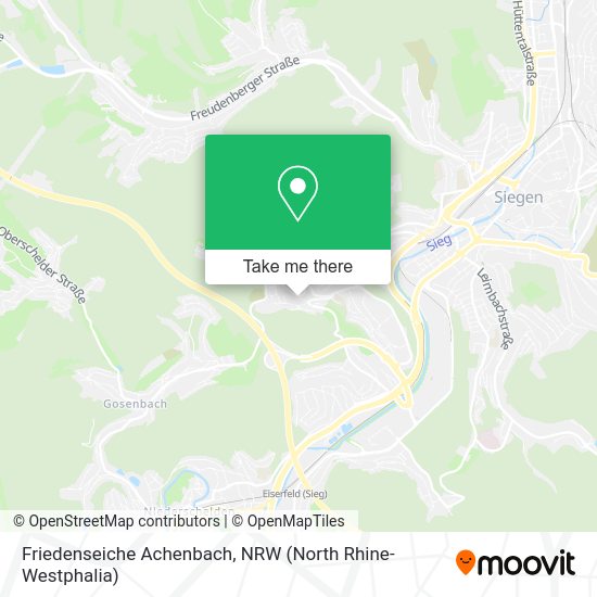 Карта Friedenseiche Achenbach