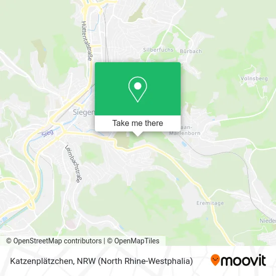 Карта Katzenplätzchen