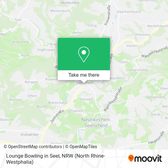 Карта Lounge Bowling in Seel
