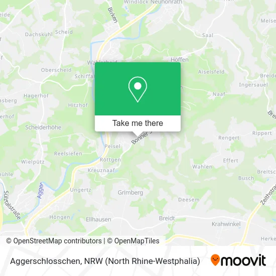 Карта Aggerschlosschen