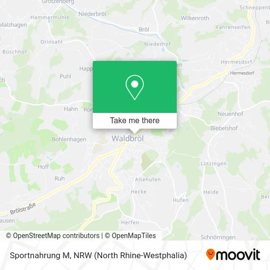 Карта Sportnahrung M