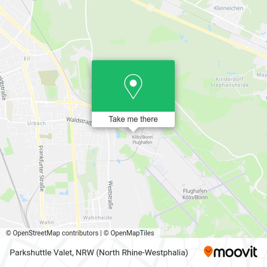 Карта Parkshuttle Valet