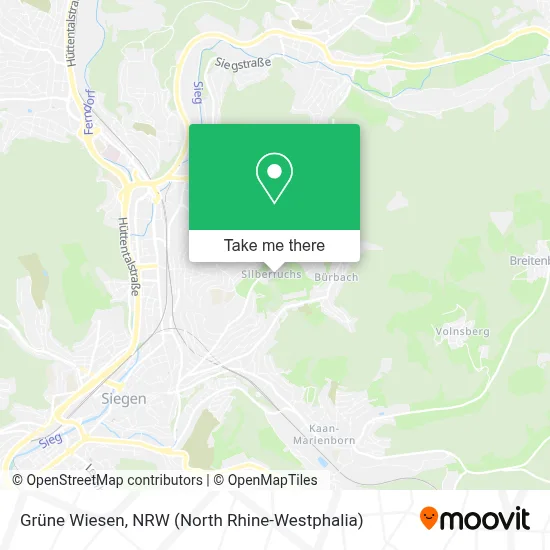 Grüne Wiesen map