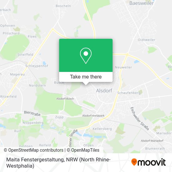Карта Maita Fenstergestaltung
