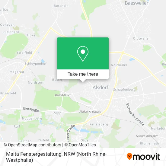Карта Maita Fenstergestaltung