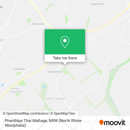 Карта Phanthips Thai Maßage