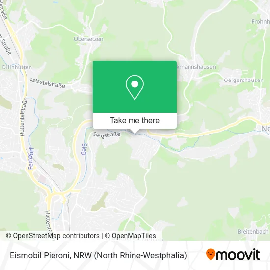 Eismobil Pieroni map