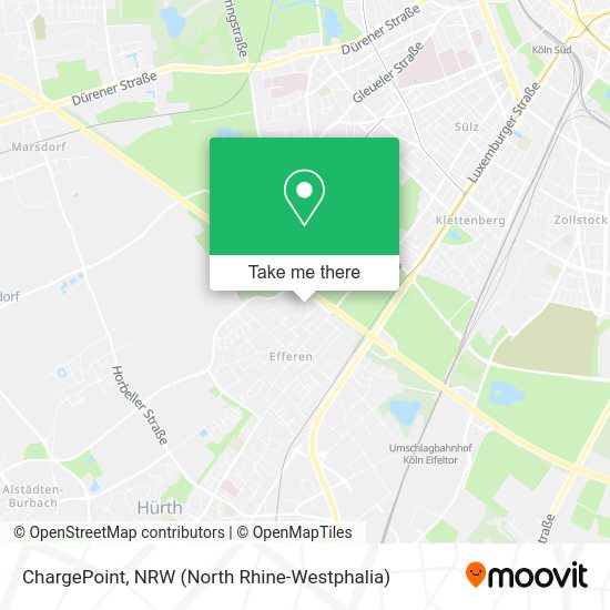Карта ChargePoint