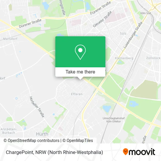 Карта ChargePoint