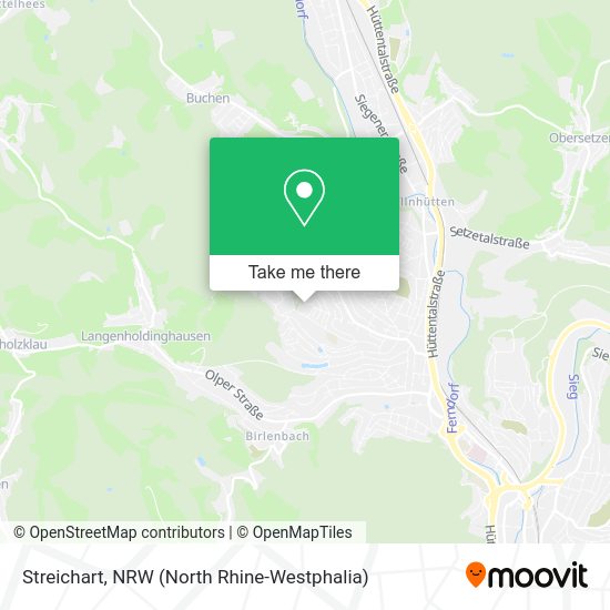 Карта Streichart