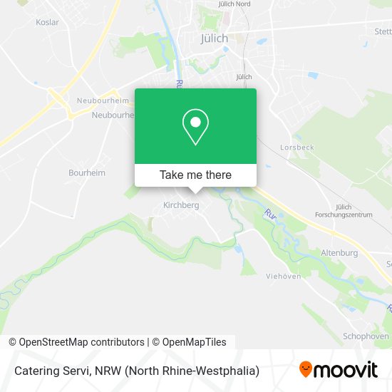 Карта Catering Servi