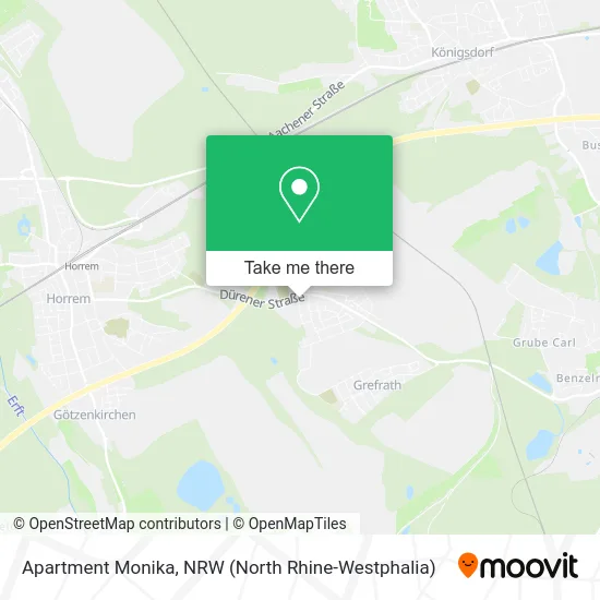 Карта Apartment Monika