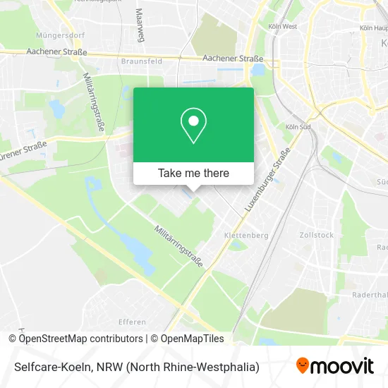 Карта Selfcare-Koeln
