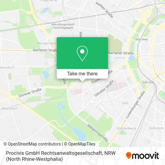 Карта Procivis GmbH Rechtsanwaltsgesellschaft