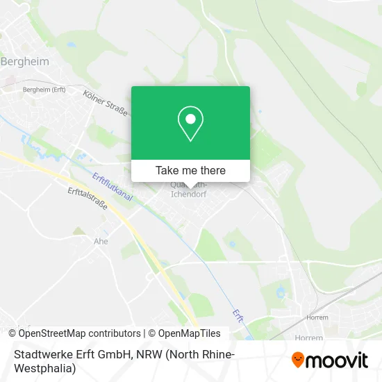 Карта Stadtwerke Erft GmbH