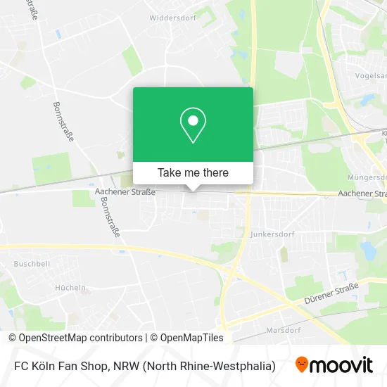 Карта FC Köln Fan Shop