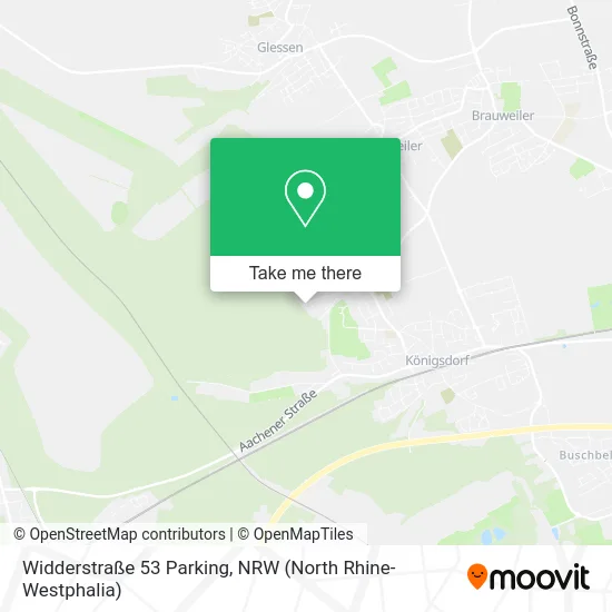 Widderstraße 53 Parking map