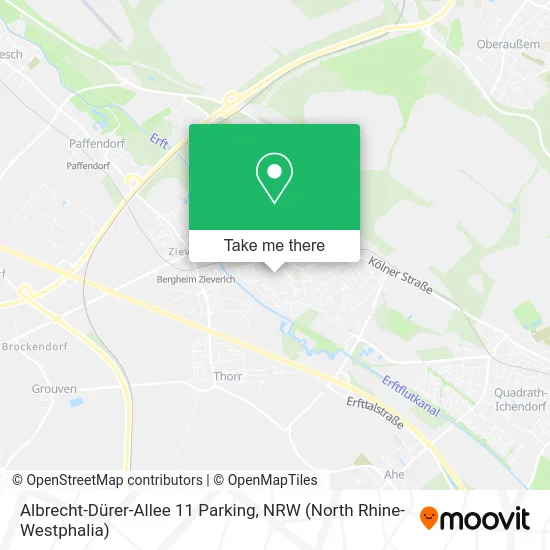 Карта Albrecht-Dürer-Allee 11 Parking