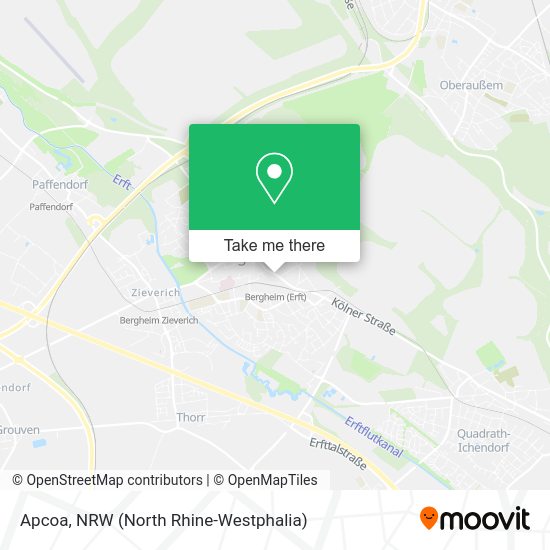 Карта Apcoa