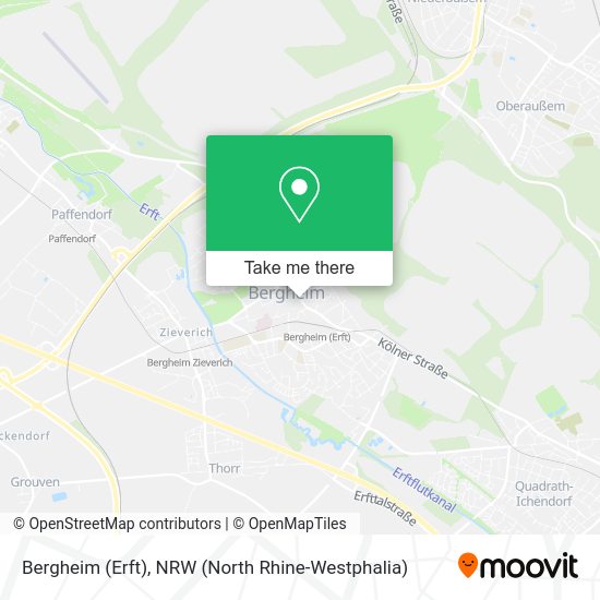 Карта Bergheim (Erft)