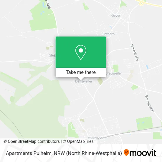 Apartments Pulheim map