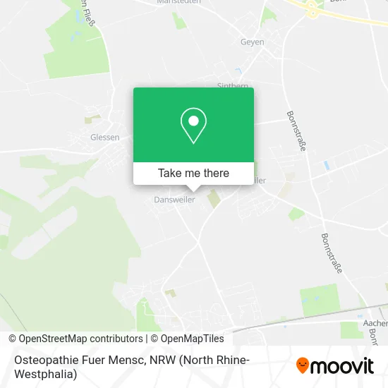 Карта Osteopathie Fuer Mensc