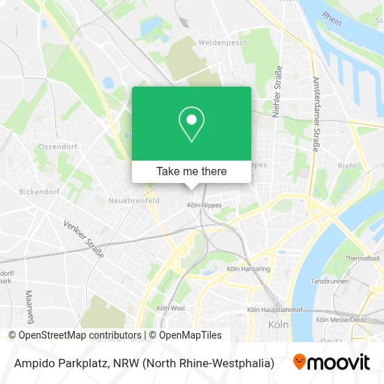 Ampido Parkplatz map