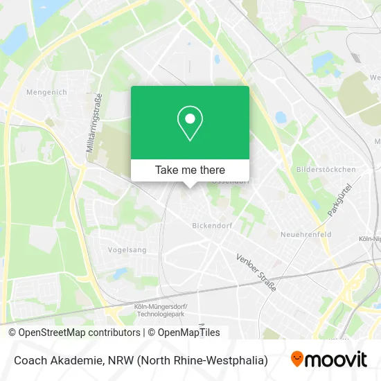 Карта Coach Akademie
