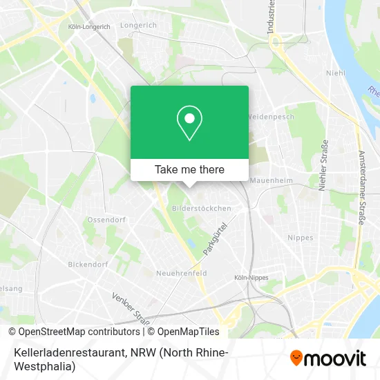 Kellerladenrestaurant map