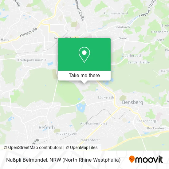 Карта Nußpli Belmandel