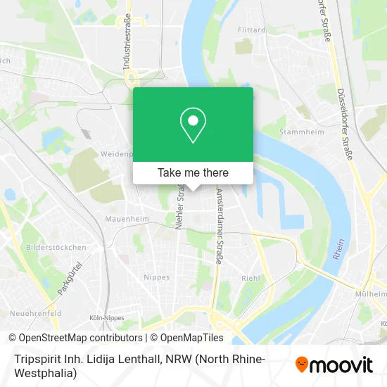 Tripspirit Inh. Lidija Lenthall map