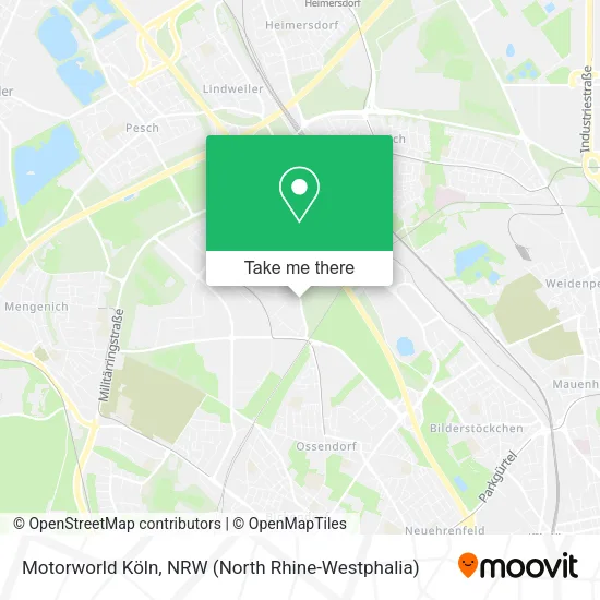 Карта Motorworld Köln