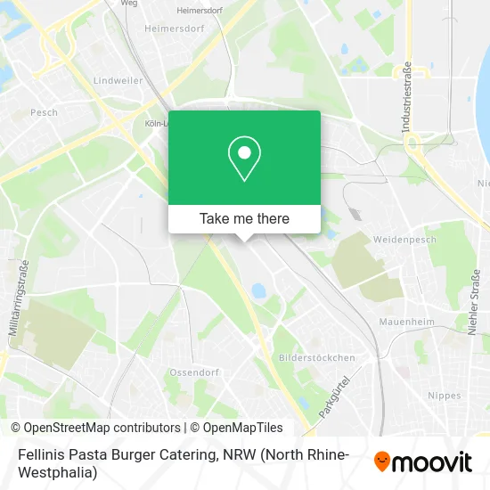 Карта Fellinis Pasta Burger Catering