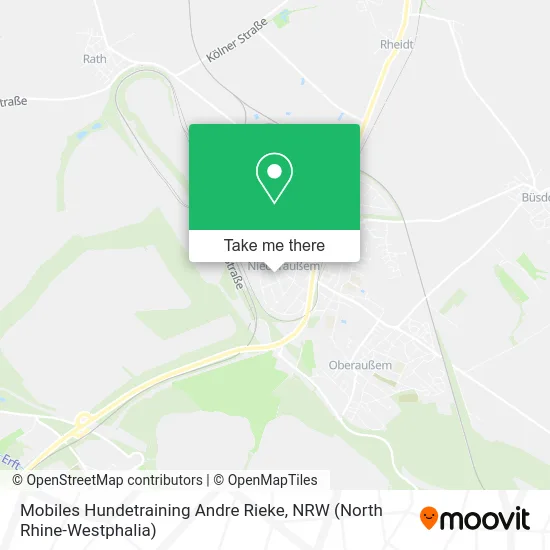 Карта Mobiles Hundetraining Andre Rieke