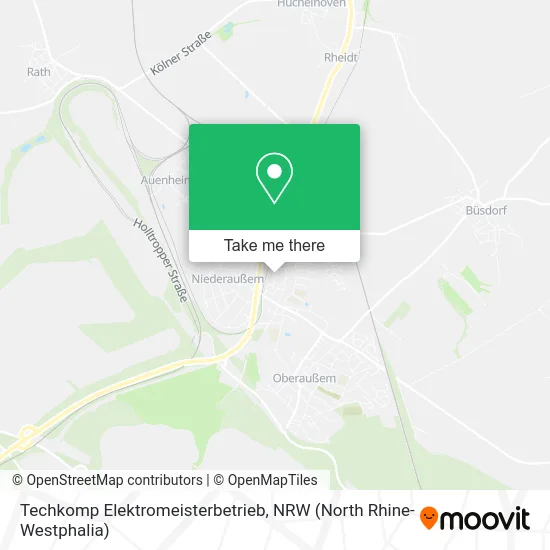 Карта Techkomp Elektromeisterbetrieb