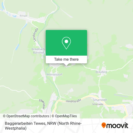 Карта Baggerarbeiten Tewes