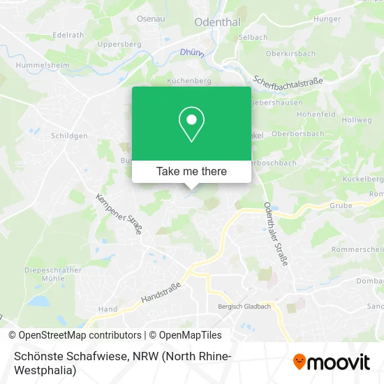 Карта Schönste Schafwiese