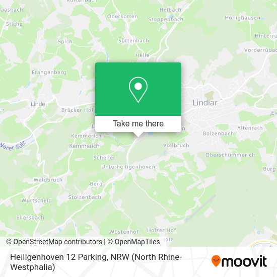 Карта Heiligenhoven 12 Parking