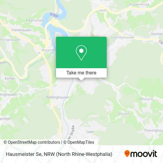 Карта Hausmeister Se
