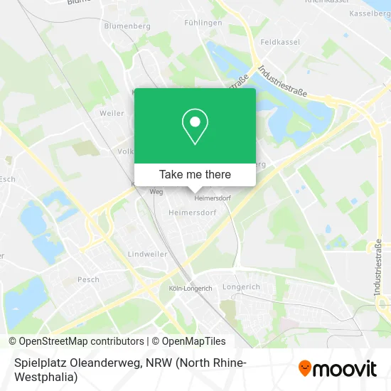 Карта Spielplatz Oleanderweg