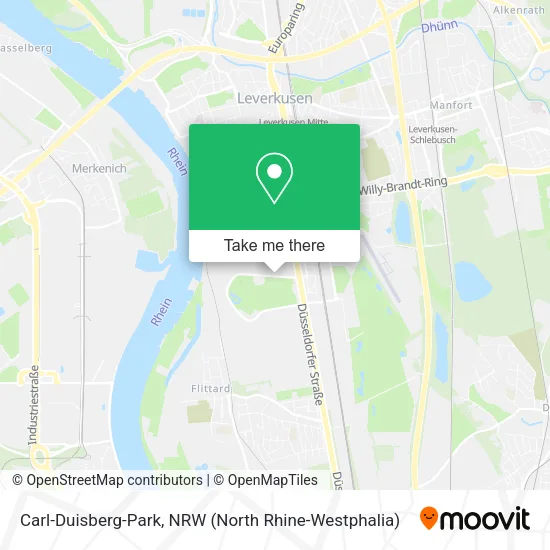 Карта Carl-Duisberg-Park